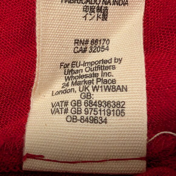 Free People Womens Size S Red White Polka Dot Ruffles Smocked Butterflies Dress - Picture 11 of 11